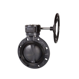 BUTTERFLY VALVE(WORM GEAR) FRPP