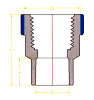 CPVC FEMALE ADAPTED