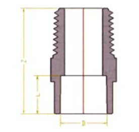 CPVC MALE ADAPTER