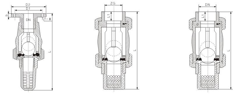 FOOT VALVE CPVC SIZE