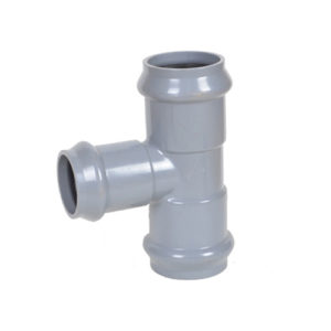 UPVC THREE FAUCET REDUCING TEES DIN