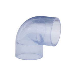 UPVC CLEAR 90° ELBOW